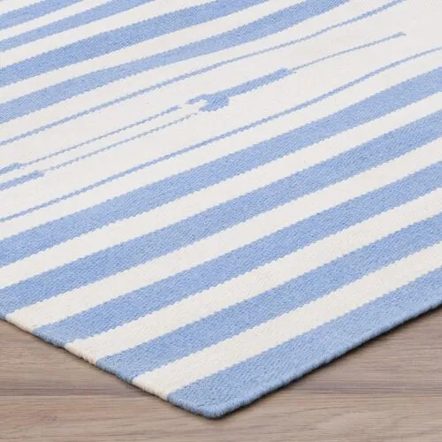 Kyree Hand-Knotted Rug - Sky - STARK - Handcrafted - Blue - Blue