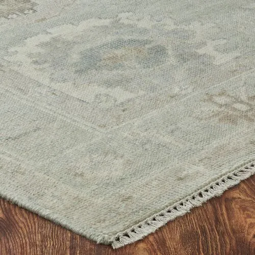 Lidia Hand-Knotted Rug - Mantis - STARK - Green - Green