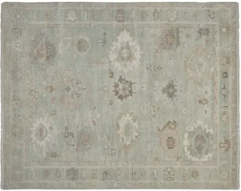 Lidia Hand-Knotted Rug - Mantis - STARK - Green - Green