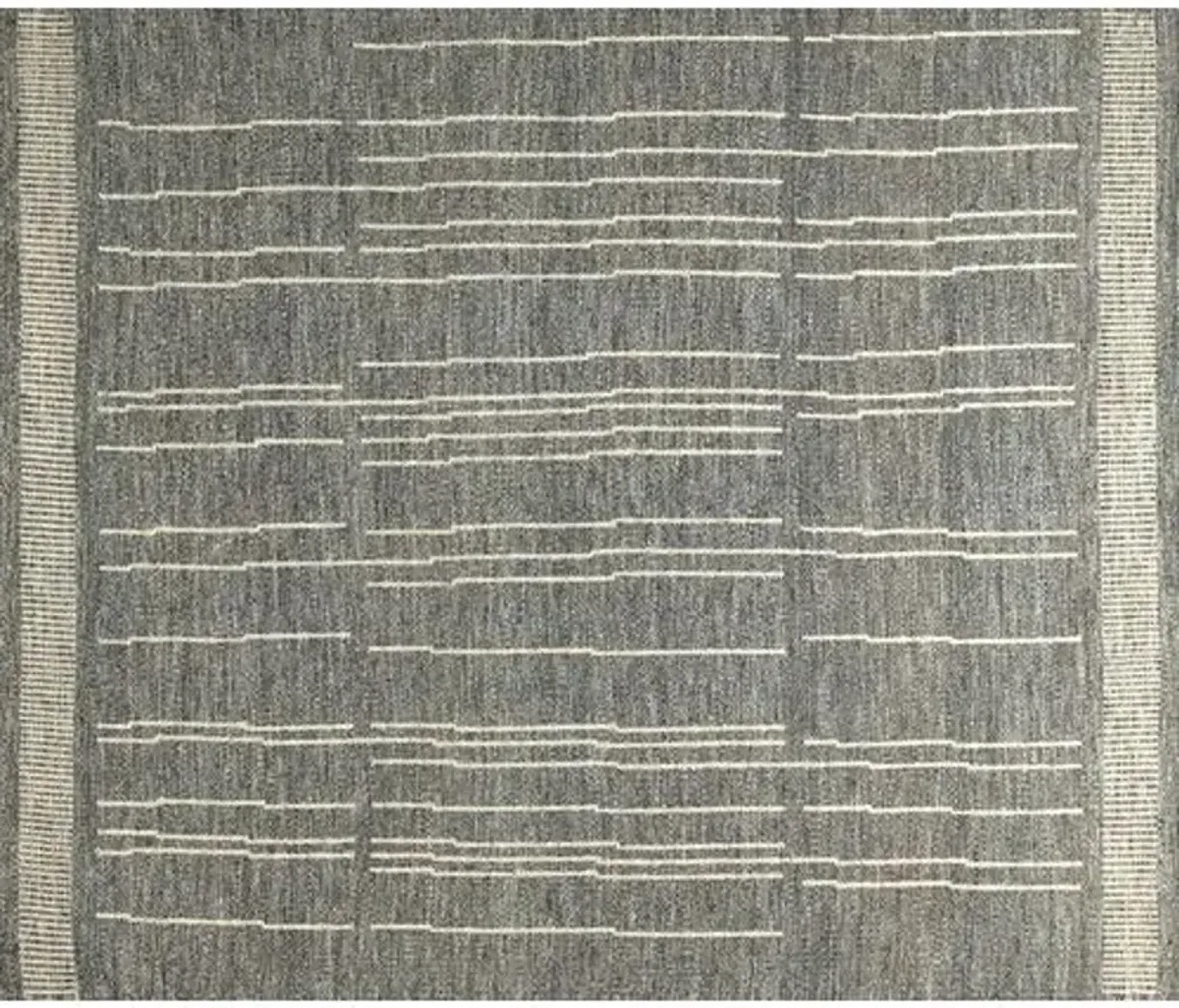 Nakita Hand-Knotted Rug - Gray Multi - STARK - Gray