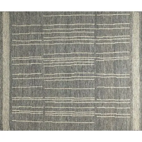 Nakita Hand-Knotted Rug - Gray Multi - STARK - Gray