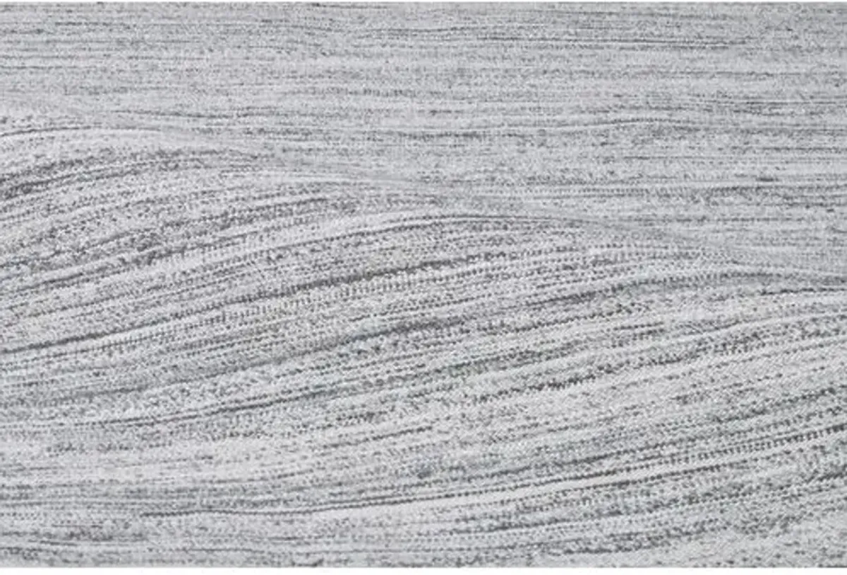 Rexdale Hand-Knotted Rug - Silver - STARK - Gray - Gray