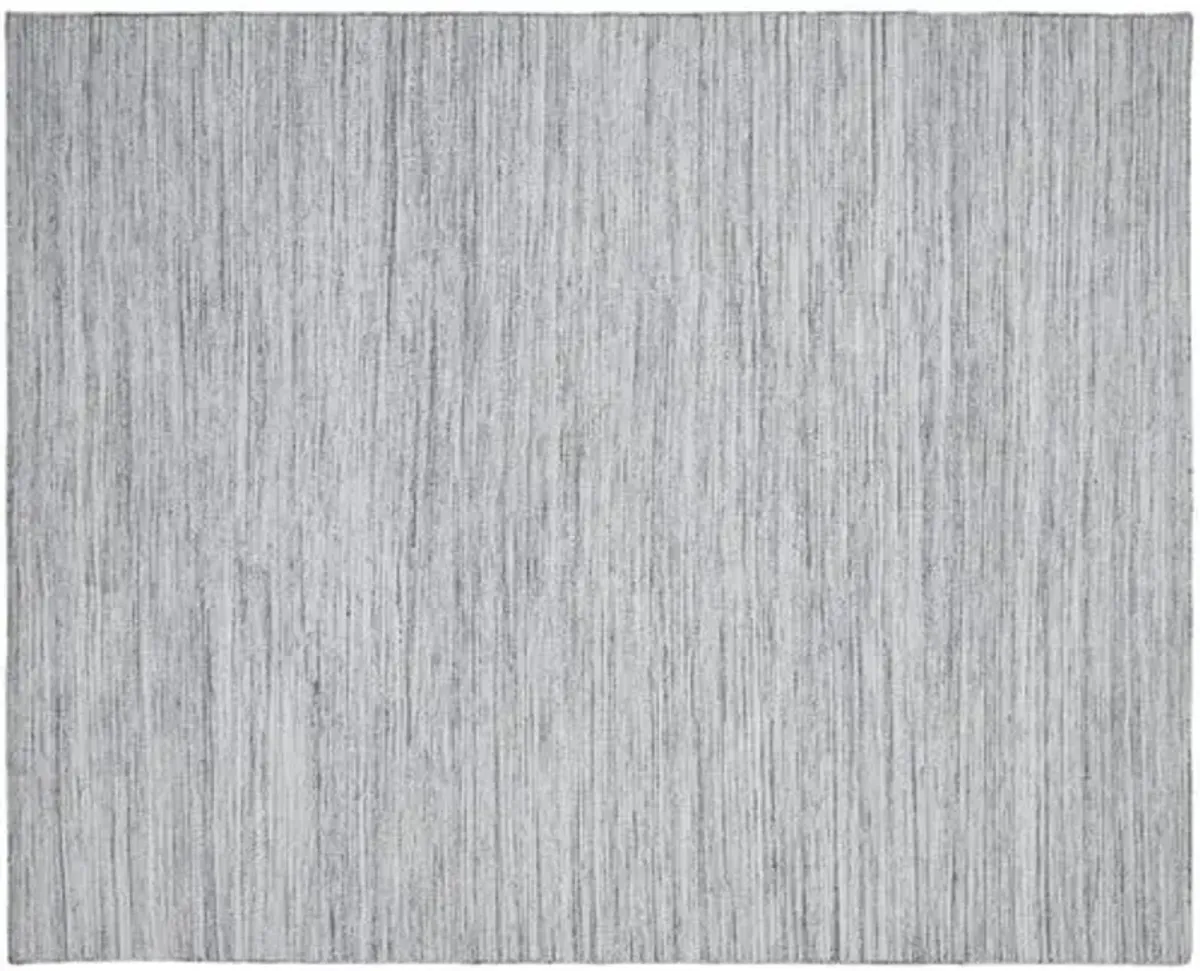 Rexdale Hand-Knotted Rug - Silver - STARK - Gray - Gray