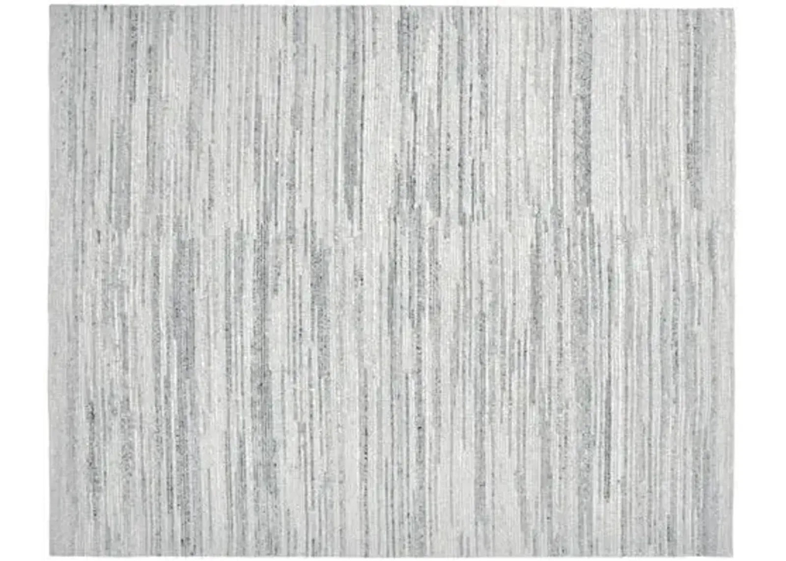 Vassar Hand-Knotted Rug - Strata - STARK - Gray - Gray