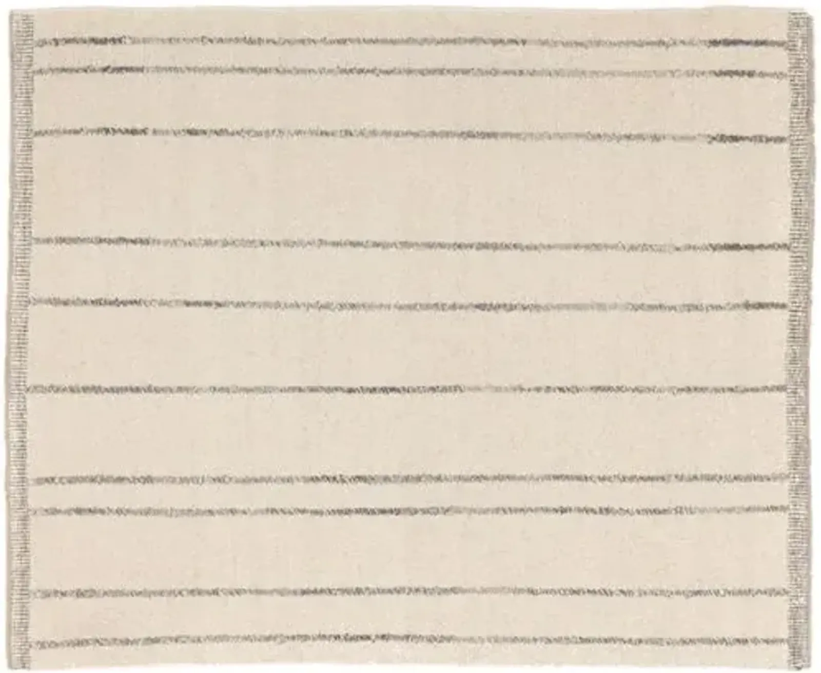 Xava Hand-Knotted Rug - Silver Stripe - STARK - Beige - Beige