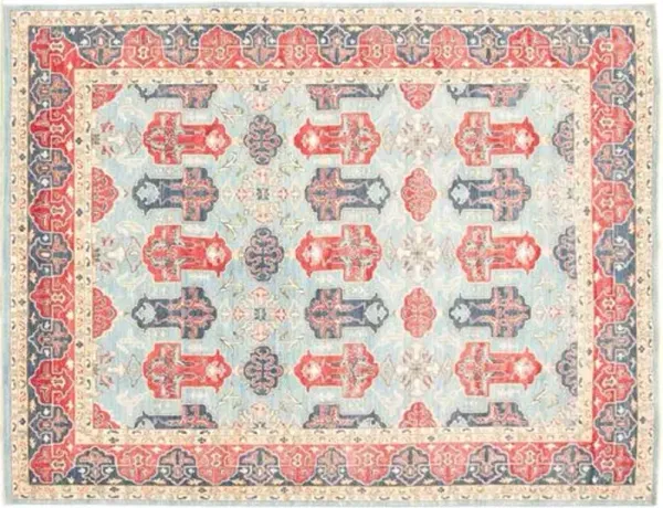 8'11"x11'11" Aryana Rug - Light Blue - ECARPETGALLERY - Blue