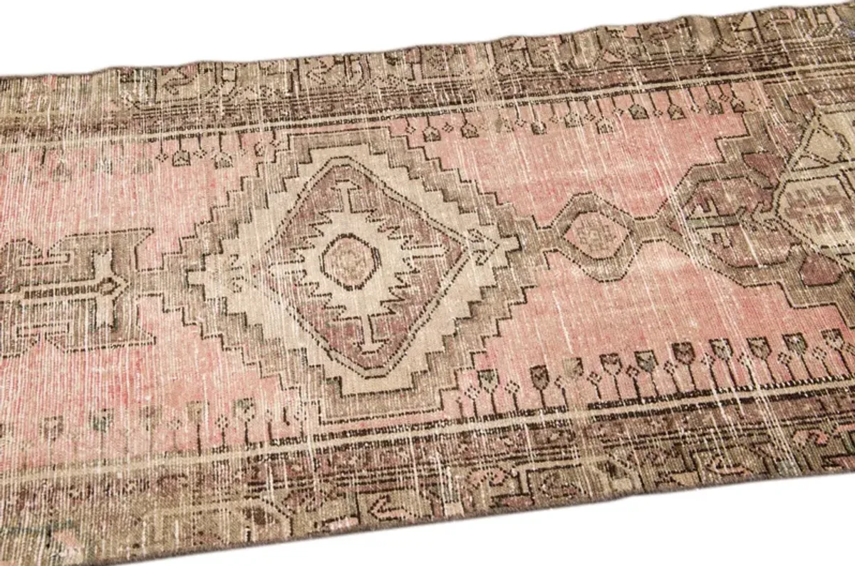 Vintage Tribal Pink Rug 2'9" x 7'5" - Apadana - Pink