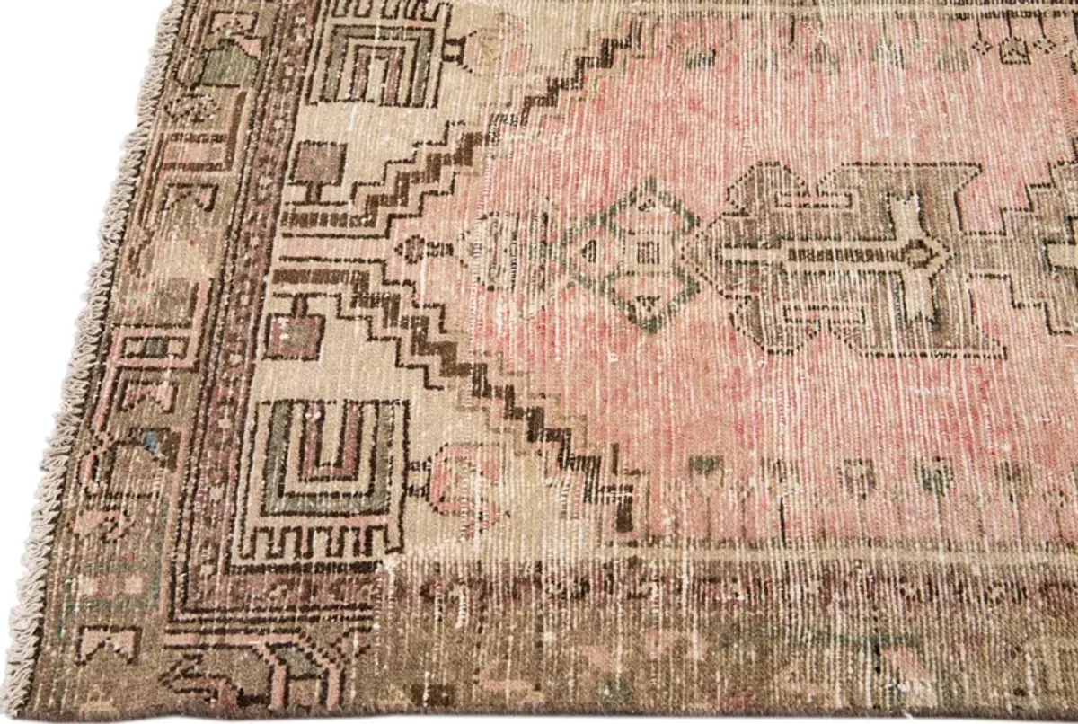 Vintage Tribal Pink Rug 2'9" x 7'5" - Apadana - Pink