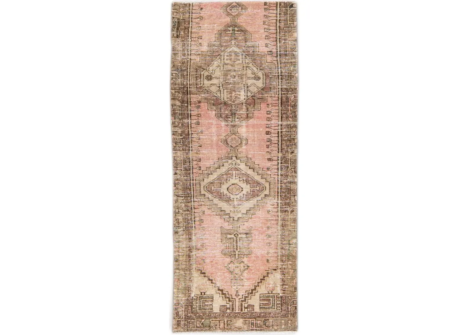 Vintage Tribal Pink Rug 2'9" x 7'5" - Apadana - Pink