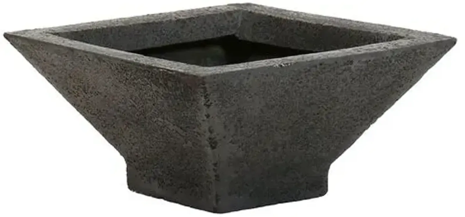 Endover Outdoor Planter - Slate Gray - Handcrafted - large