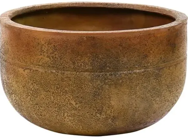 Glendale Outdoor Planter - Rust Brown - Handcrafted - large