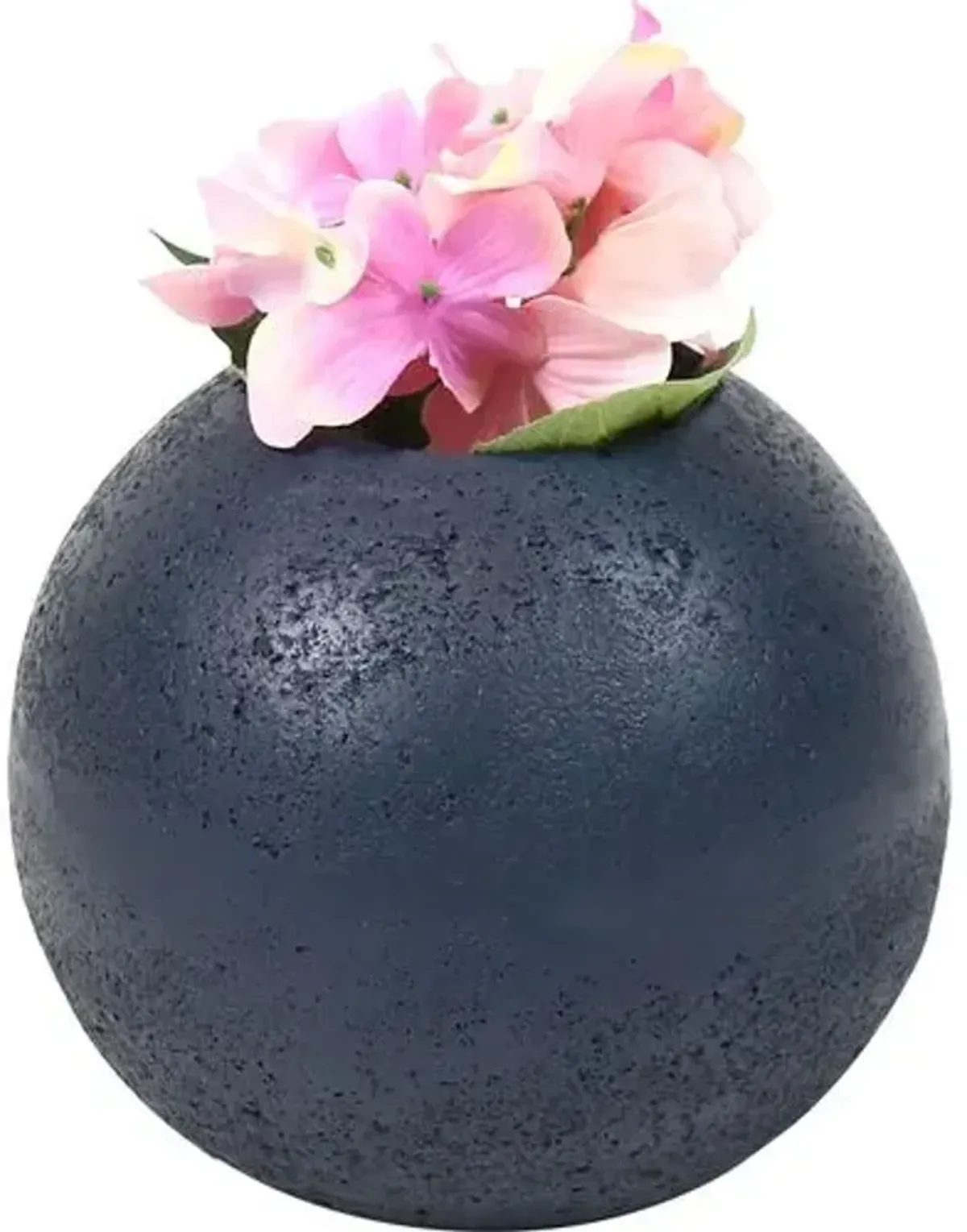 Renner Outdoor Planter - Dark Blue - Handcrafted - 18"x17"x18"
