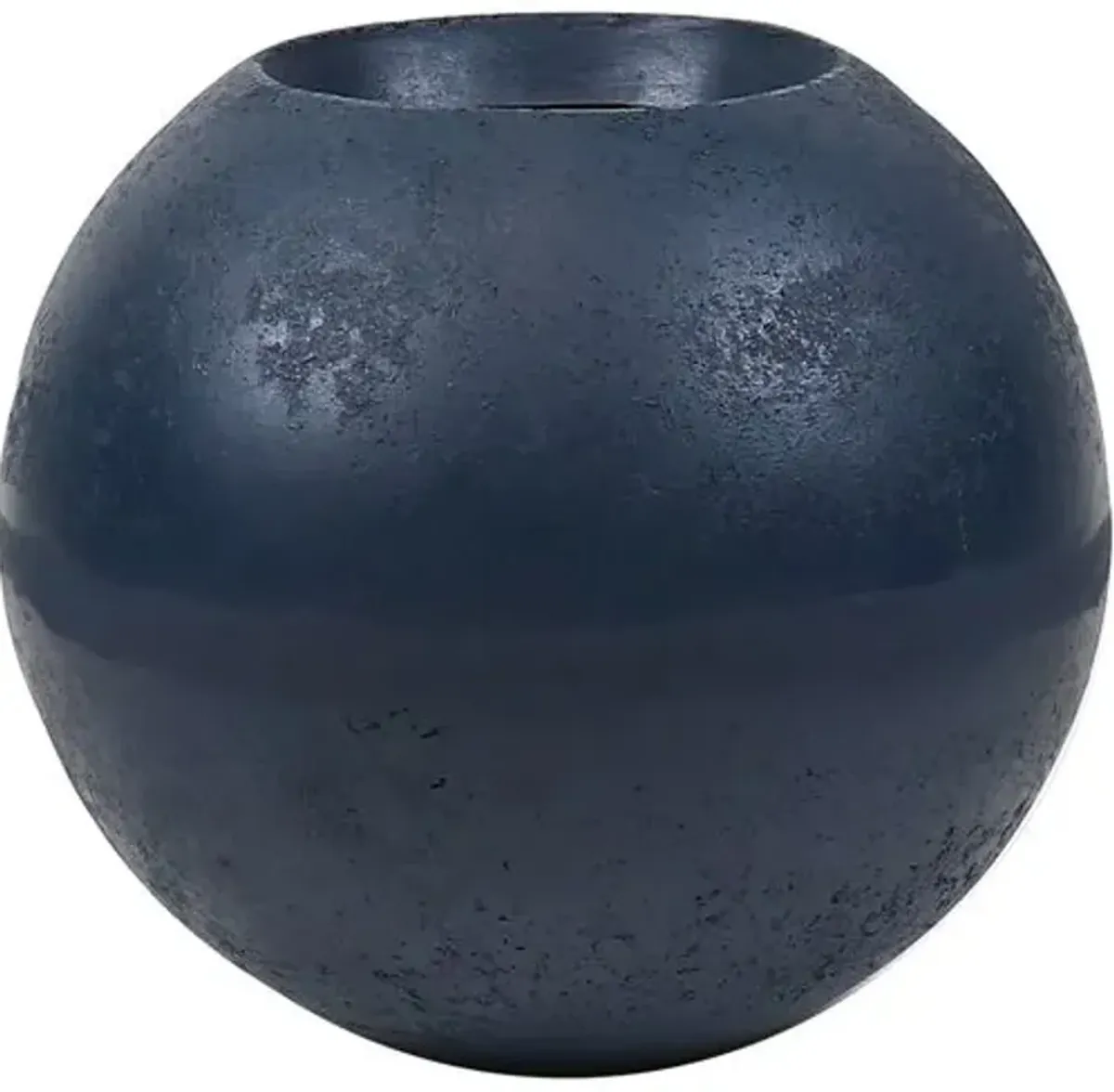 Renner Outdoor Planter - Dark Blue - Handcrafted - 24"x23"x24"