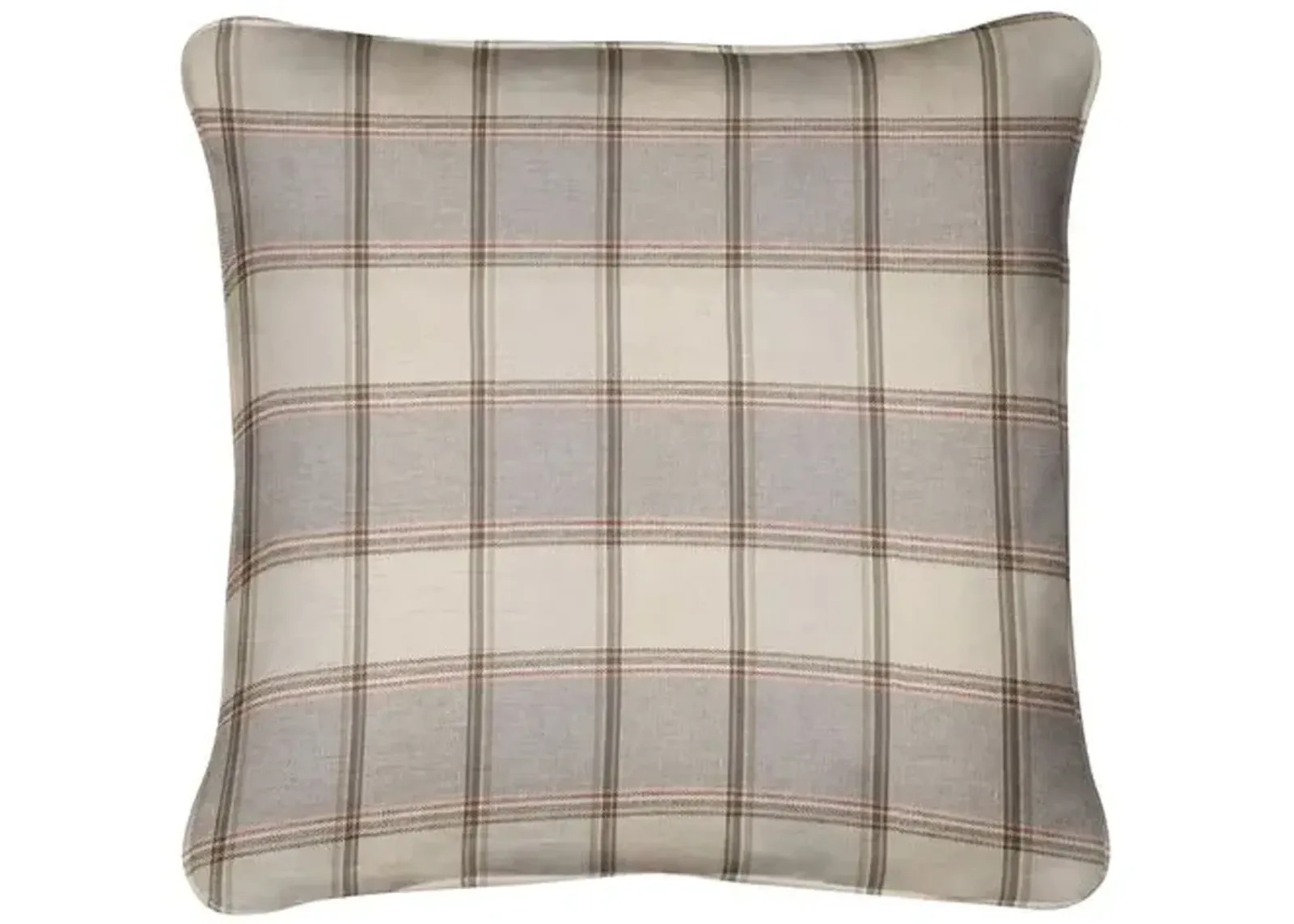 Kennedy Pillow - Autumn Plaid - Handcrafted