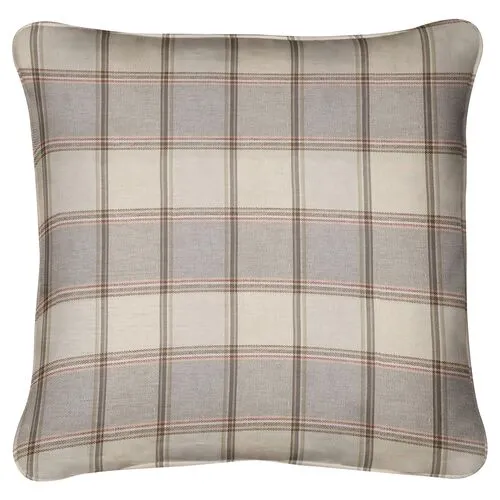 Kennedy Pillow - Autumn Plaid - Handcrafted