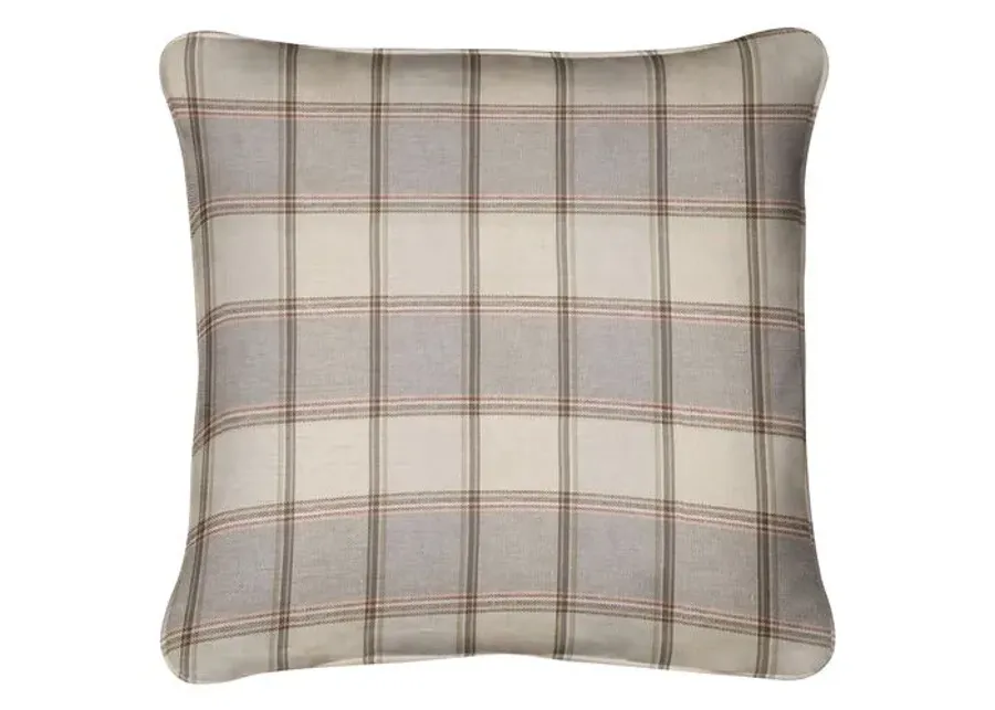 Kennedy Pillow - Autumn Plaid - Handcrafted