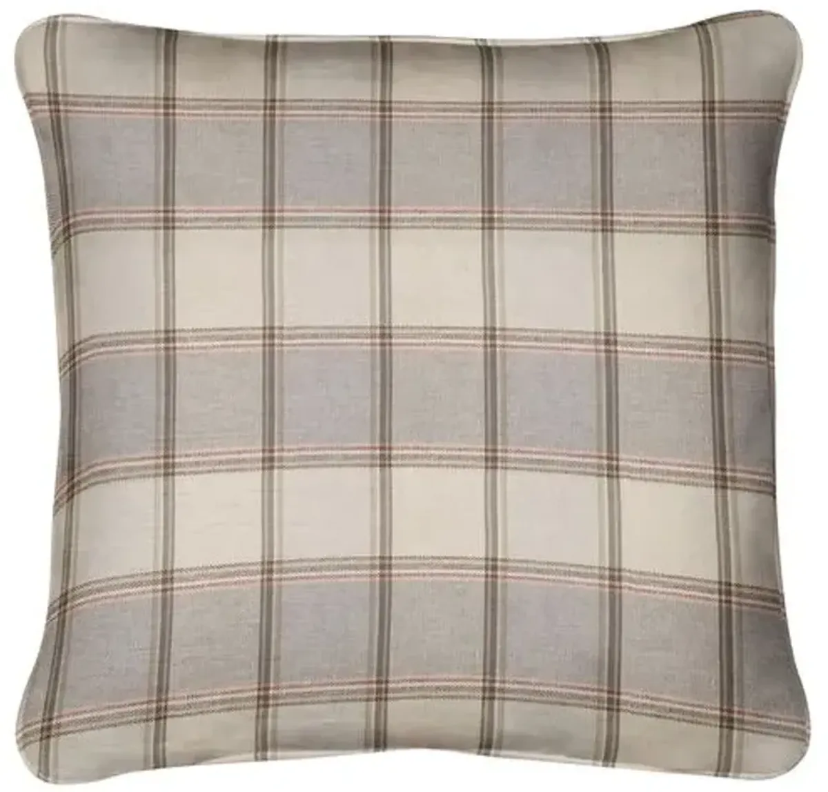 Kennedy Pillow - Autumn Plaid - Handcrafted