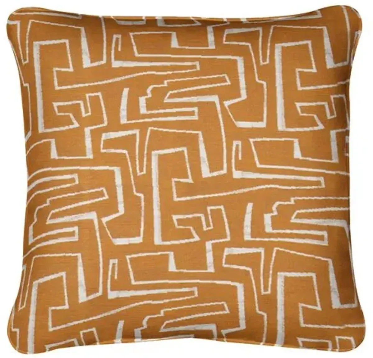 Priano Outdoor Pillow - Amber - Handcrafted