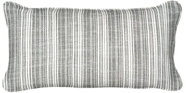 Hampshire 12x20 Outdoor Lumbar Pillow, Onyx