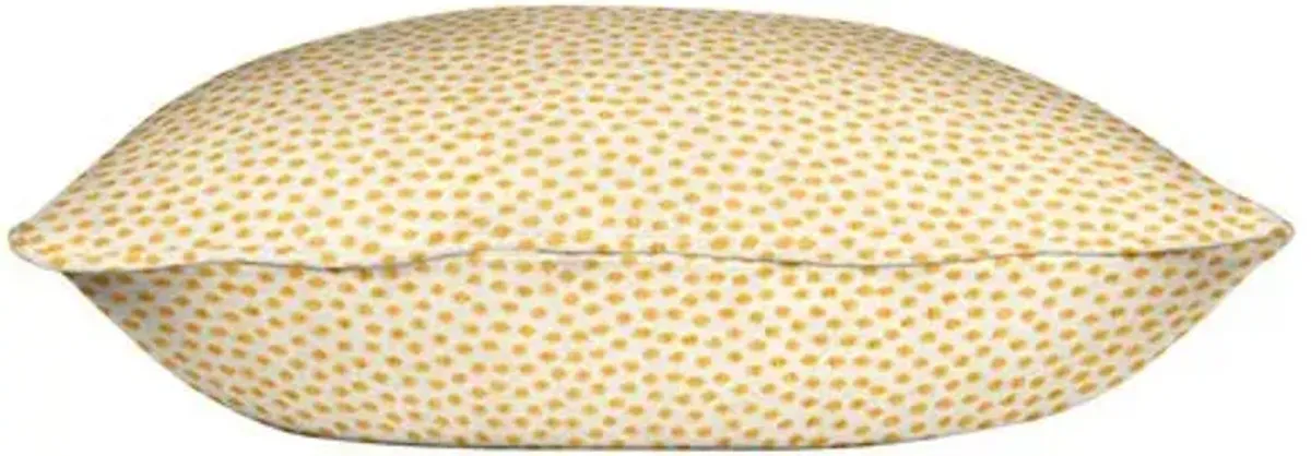 Tuck Outdoor Pillow - Marigold - Handcrafted