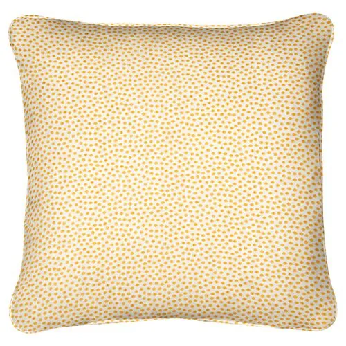 Tuck Outdoor Pillow - Marigold - Handcrafted