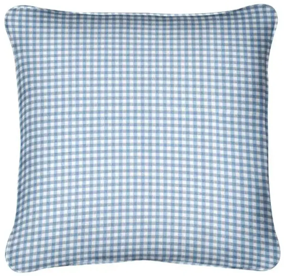 Stone Harbor Outdoor Pillow - Chambray - Handcrafted