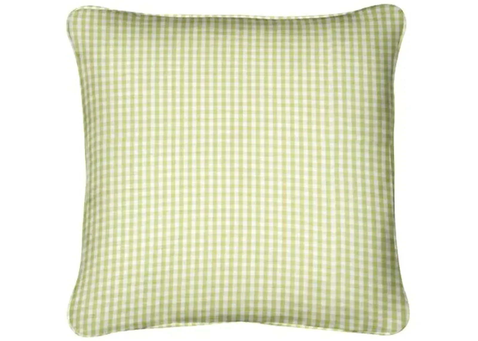 Stone Harbor Outdoor Pillow - Kiwi - Handcrafted