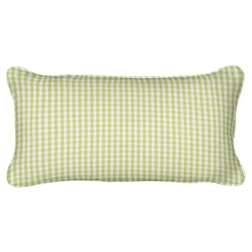Stone Harbor 12x20 Outdoor Lumbar Pillow - Kiwi - Handcrafted