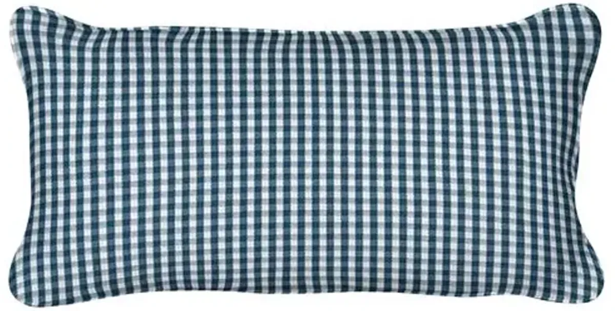 Stone Harbor 12x20 Outdoor Lumbar Pillow - Marine - Handcrafted