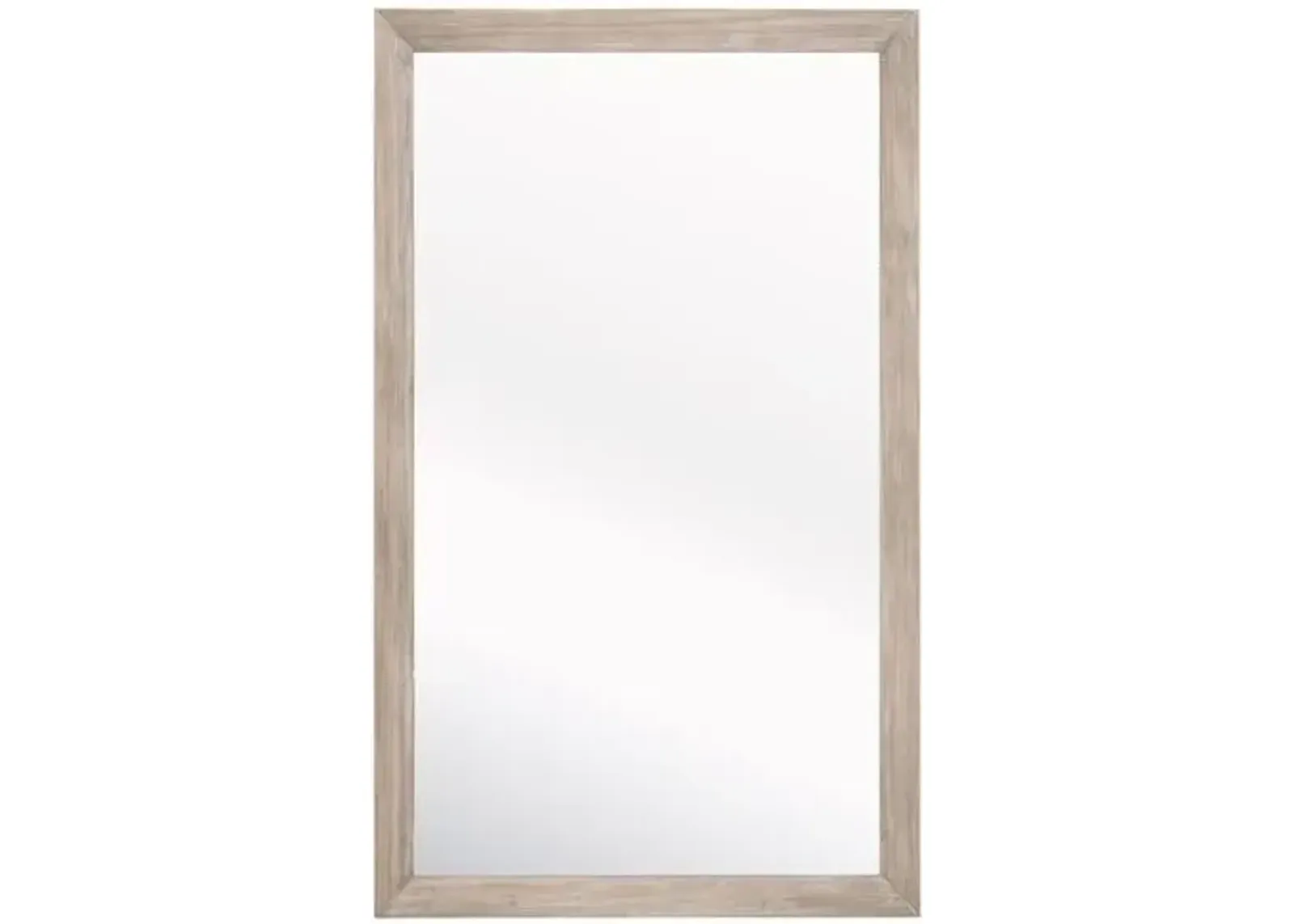 Olivia Oversized Floor Mirror - Natural Gray Acacia