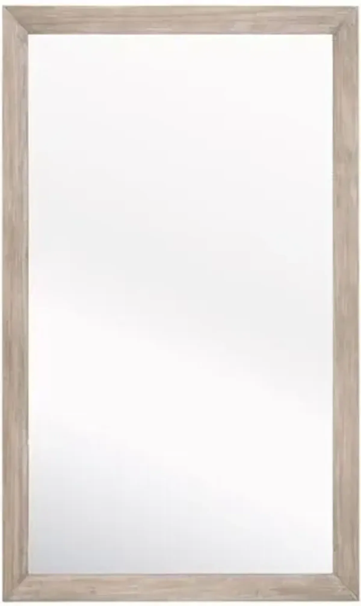 Olivia Oversized Floor Mirror - Natural Gray Acacia