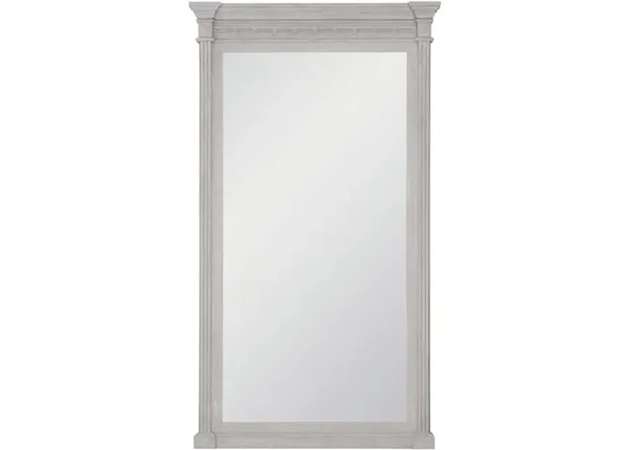 Stassi Oversized Floor Mirror - Antique Gray Pine