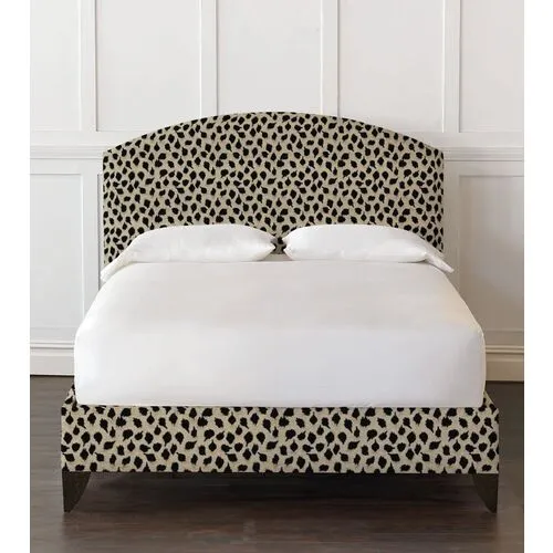 Trinka Upholstered Bed - Black