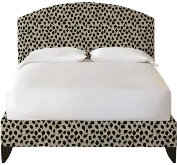 Trinka Upholstered Bed - Black