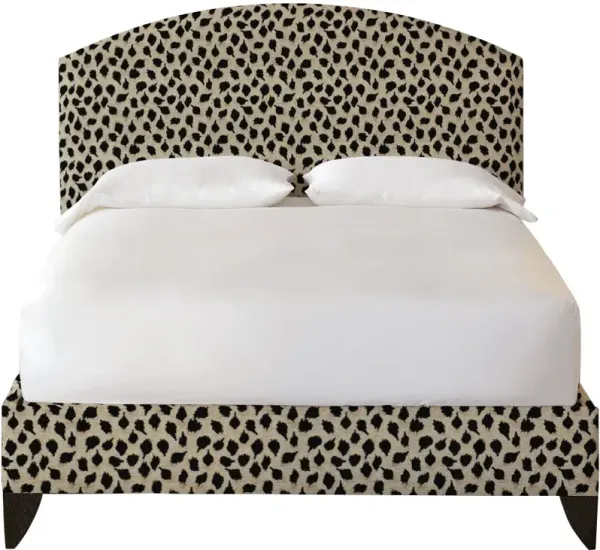 Trinka Chenille Velvet Upholstered Bed