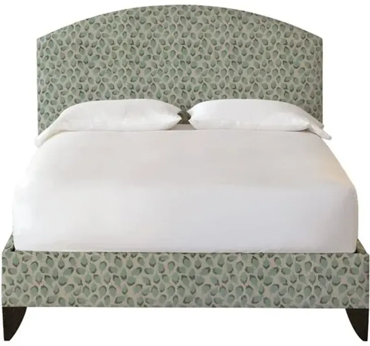 Trinka Upholstered Bed - Green