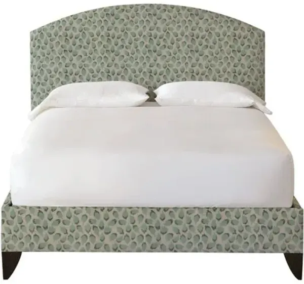 Trinka Chenille Velvet Upholstered Bed - Green