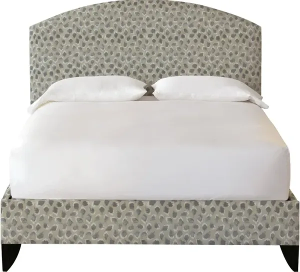 Trinka Chenille Velvet Upholstered Bed