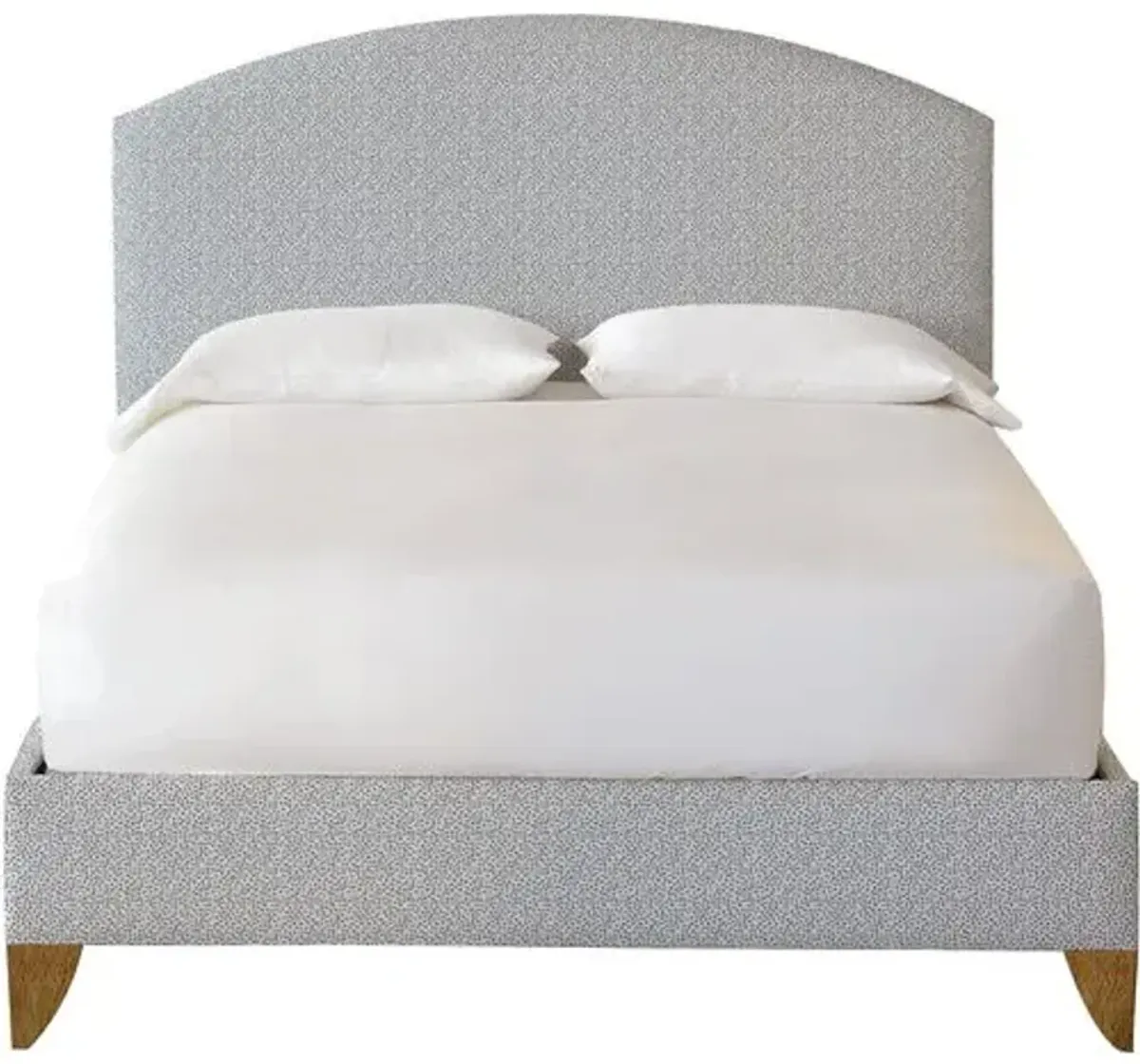 Kinsley Upholstered Bed - Indigo Spot - Blue