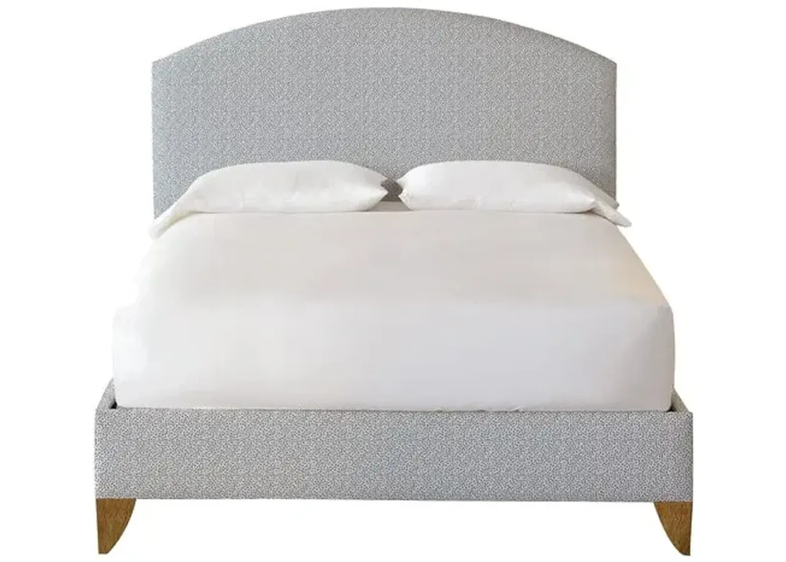 Kinsley Upholstered Bed - Indigo Spot - Blue