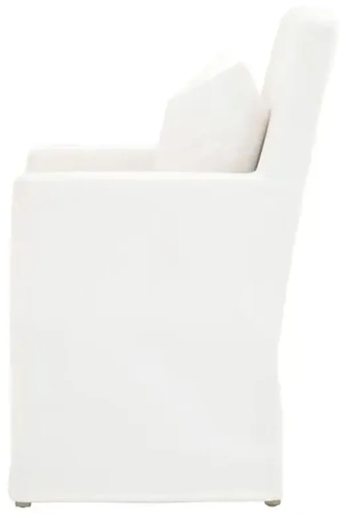 Remy Slipcover Armchair - Pearl Performance - White