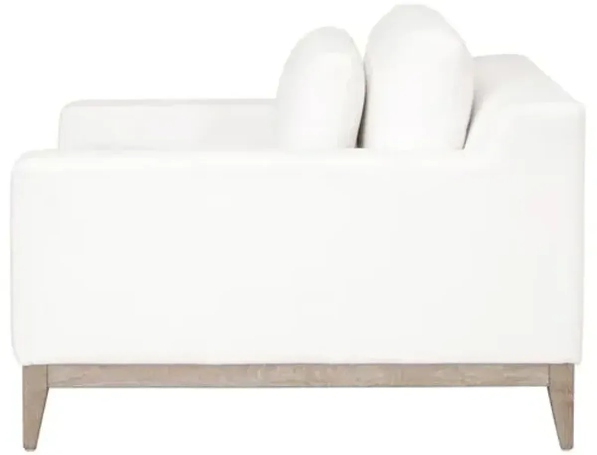 Milly Track-Arm Sofa Chair - Pearl Performance