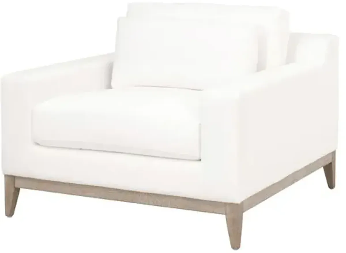 Milly Track-Arm Sofa Chair - Pearl Performance