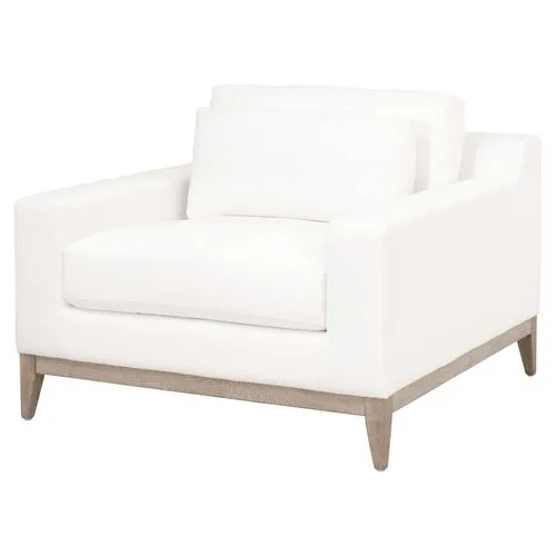 Milly Track-Arm Sofa Chair - Pearl Performance