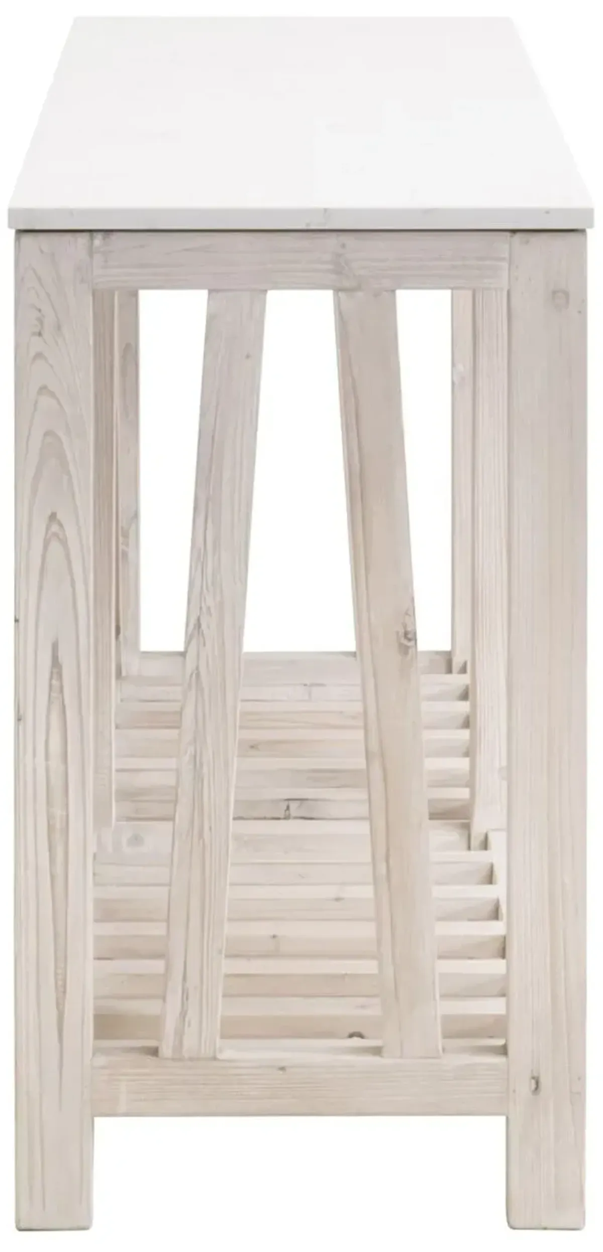Oscar Console Table, Whitewash