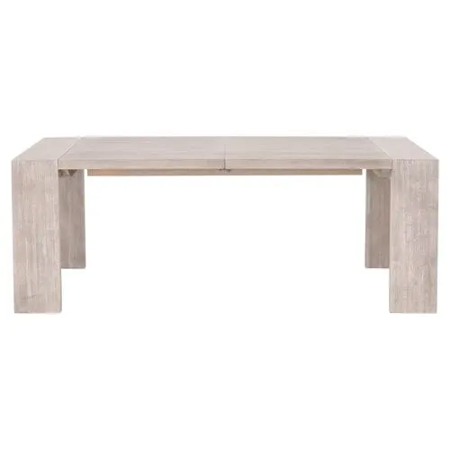 Arya Extension Dining Table - Natural Gray