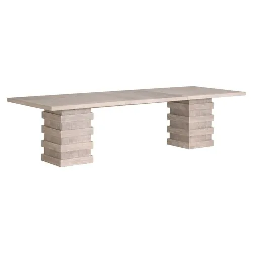 Irvine Extension Dining Table - Natural Gray