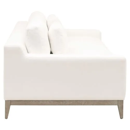 Milly 96" Track-Arm Sofa - Pearl Performance