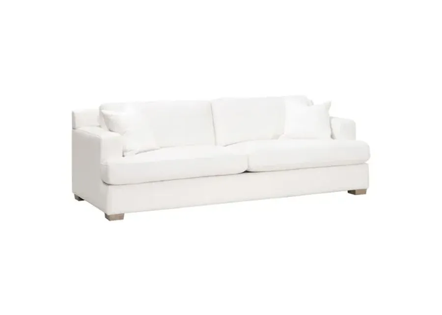 Remy 92" Casual Sofa - Bouclé Snow