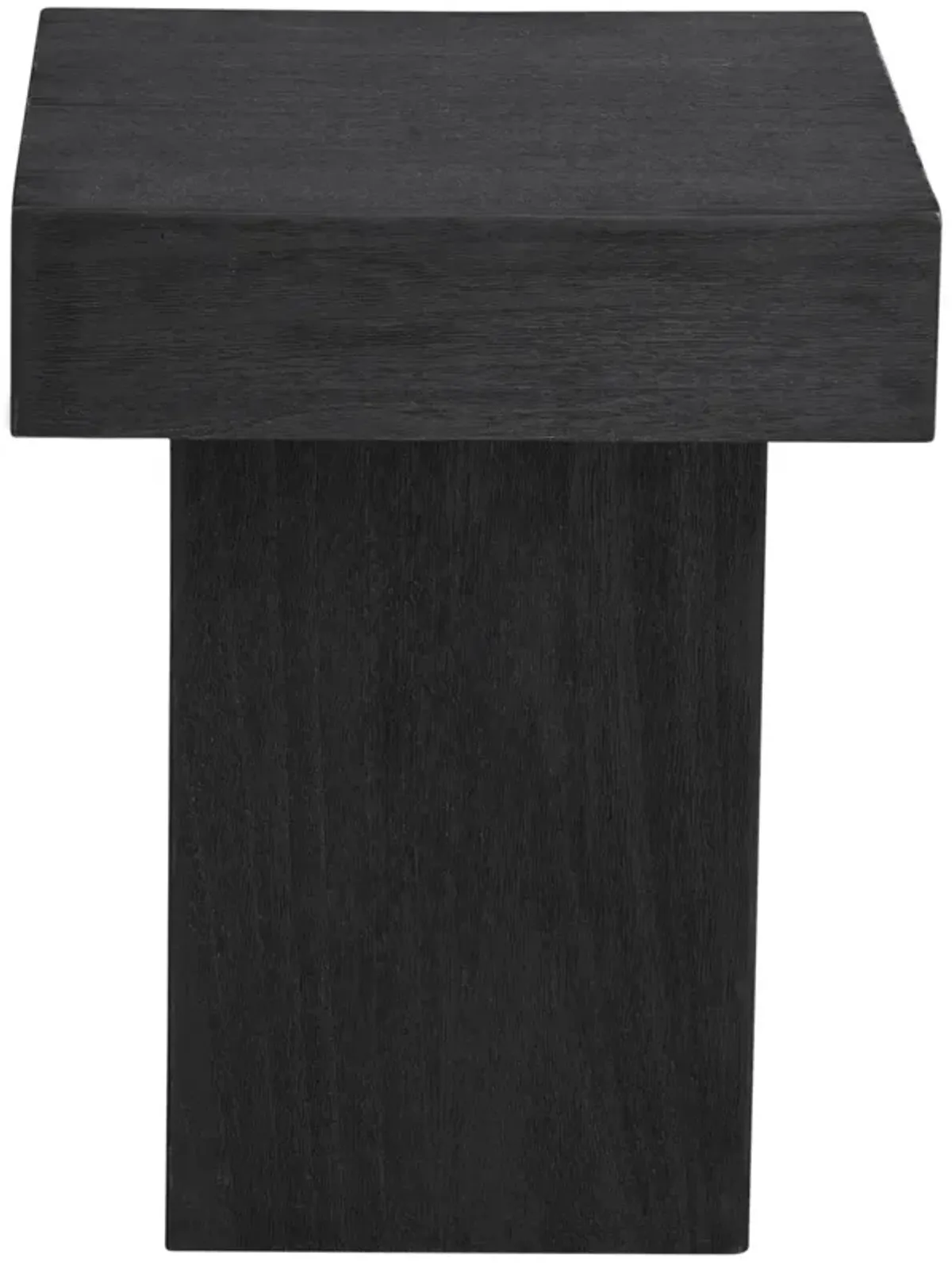 Jayleen End Table, Matte Black